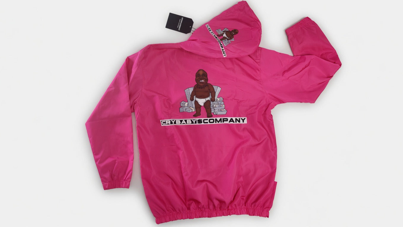 C&C Windbreaker - Pink (Jacket)