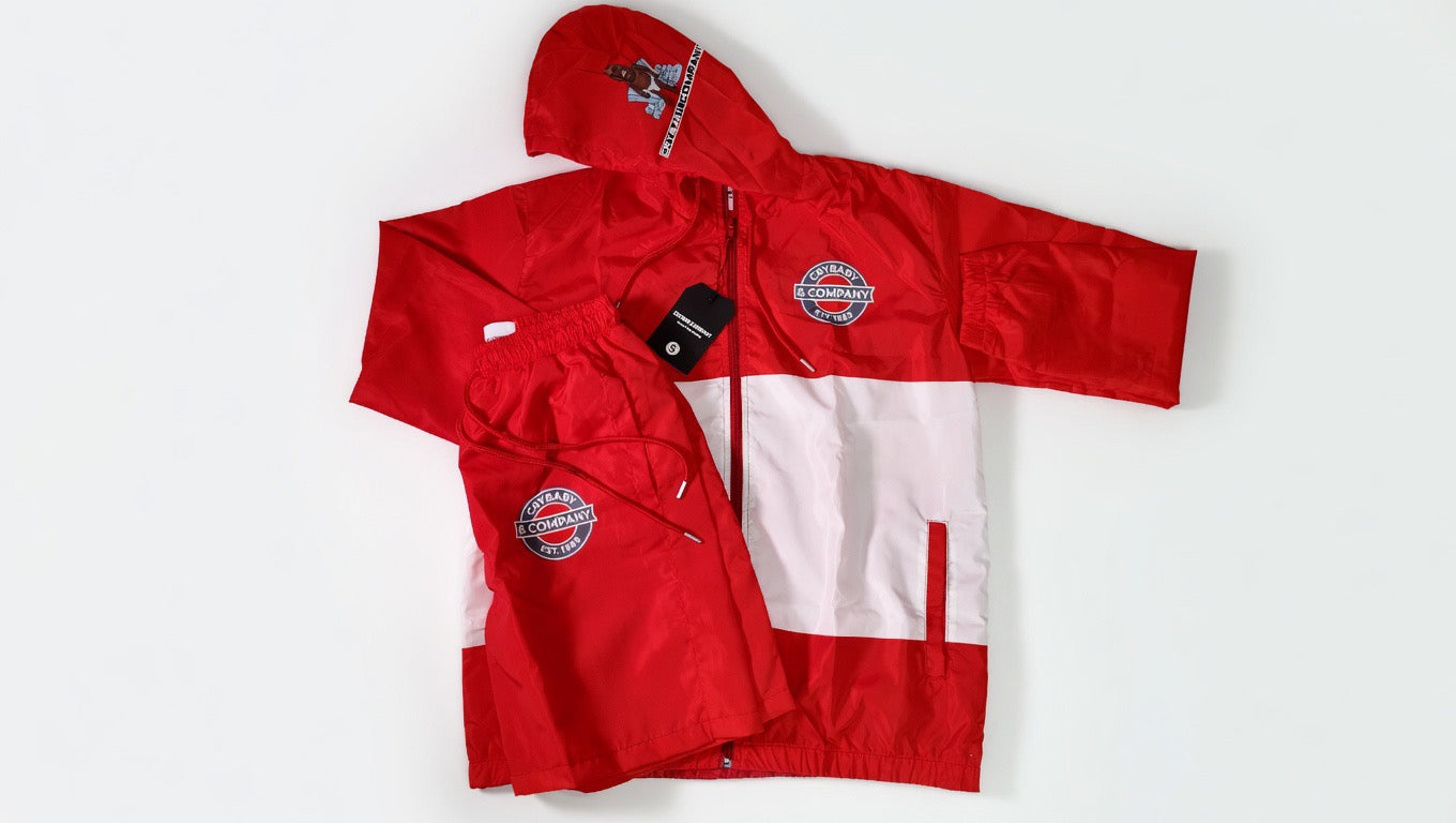 C&C Windbreaker - (Red)