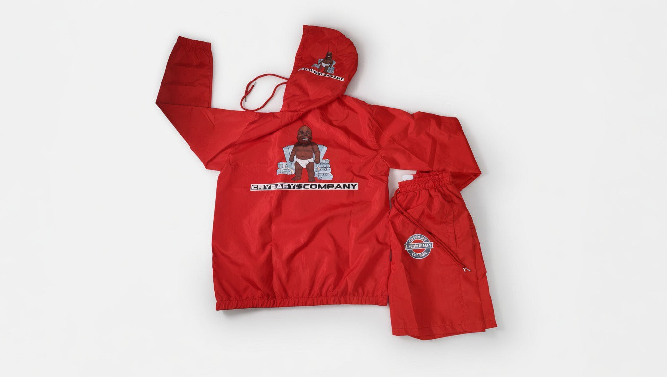 C&C Windbreaker - (Red)