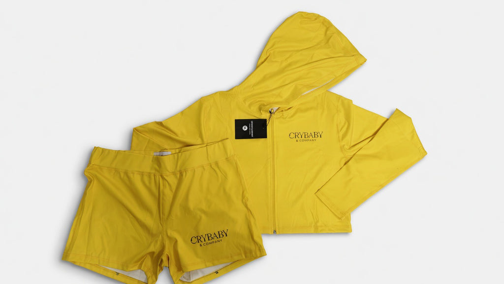 C&C Woman's Spandex Set (Yellow)