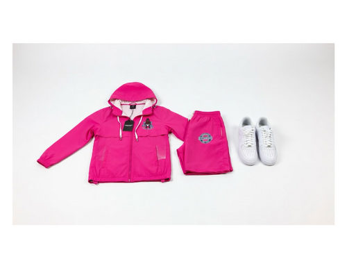 Windbreaker Set - (Pink)